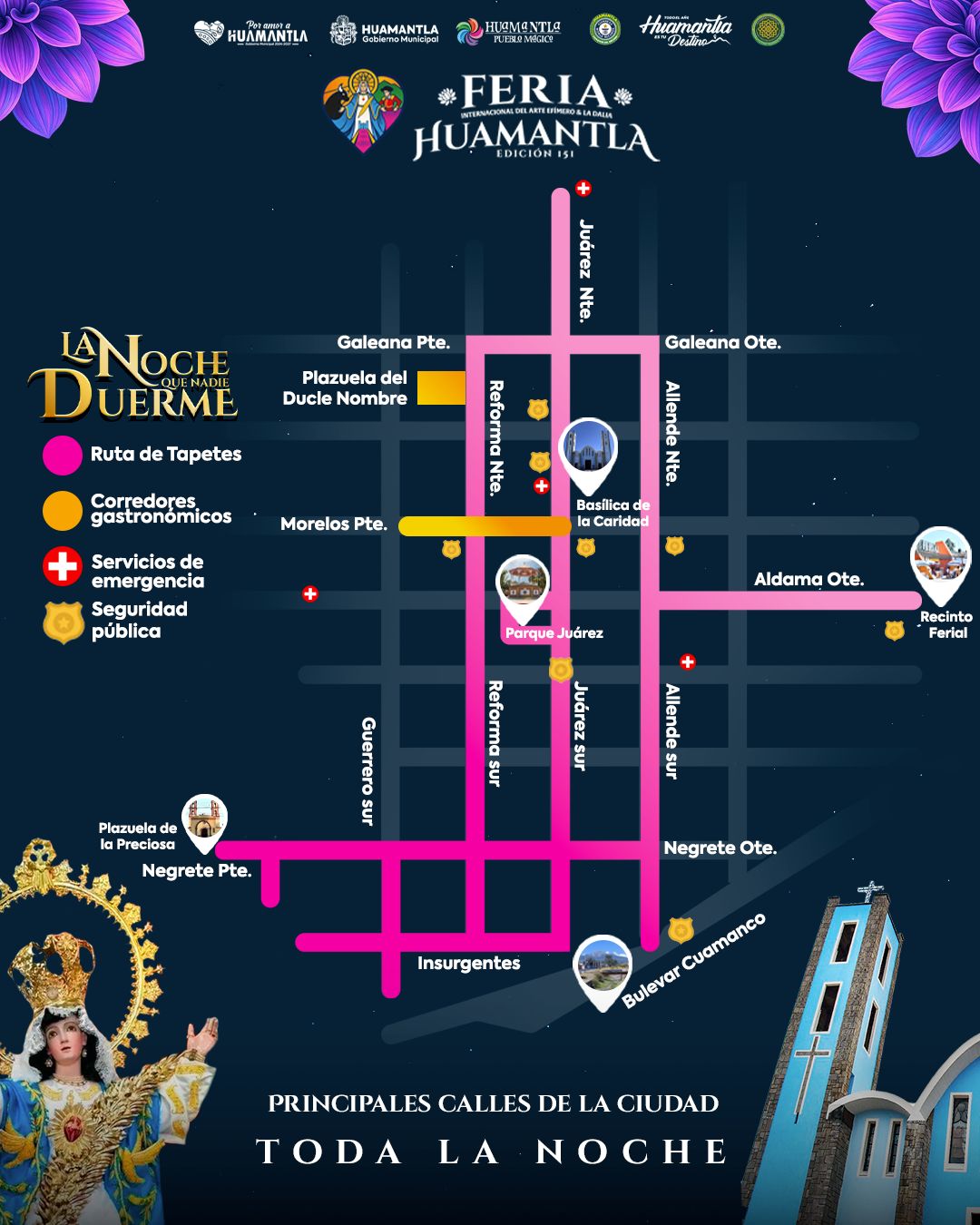 Huamantla se prepara para vivir La Noche que Nadie Duerme